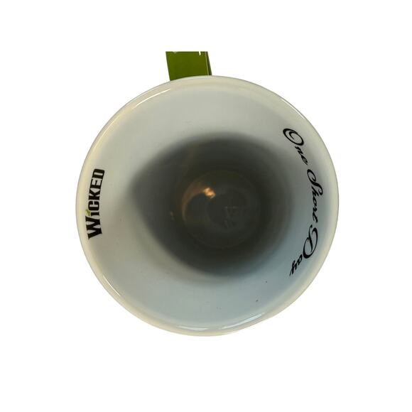 The Musical Wicked "One Short Day" Green Coffee Mug 2023 RARE - Picture 3 of 9